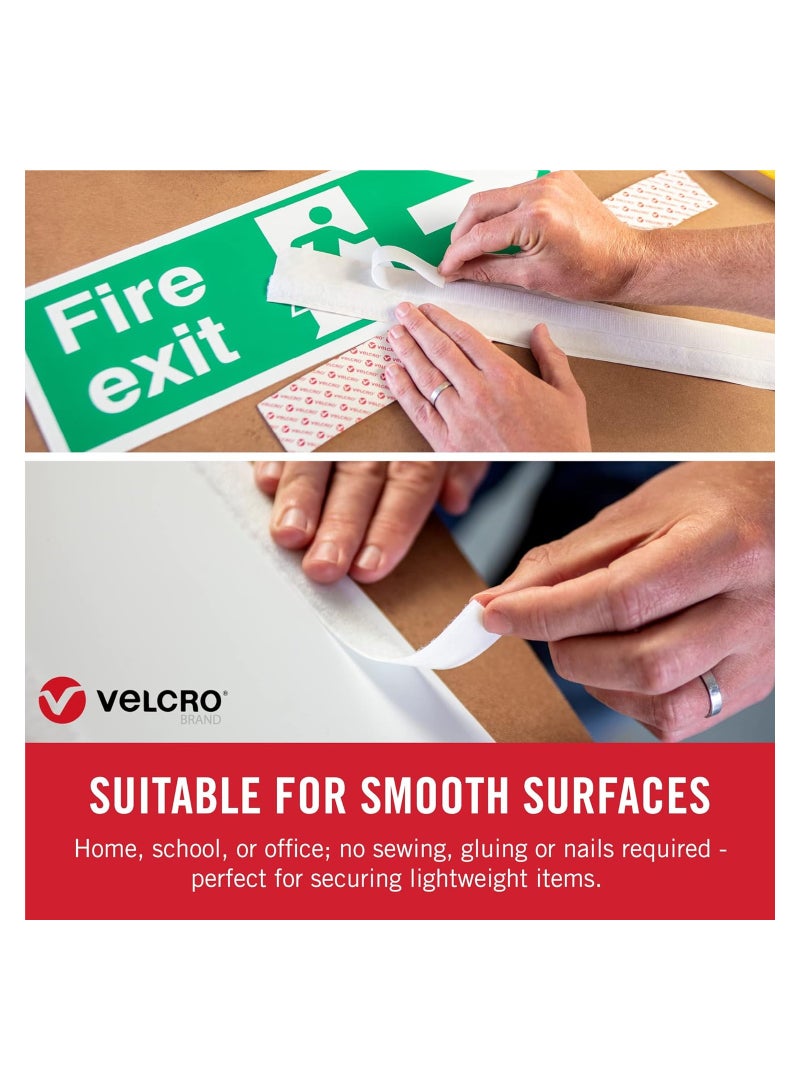 VELCRO Sticky Back Fasteners Roll 15ft x 3/4in
