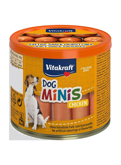 Vitakraft Dog Snack Minis Chicken 120G