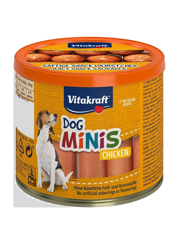 Vitakraft Dog Snack Minis Chicken 120G
