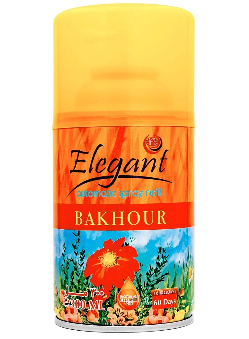 Elegant Automatic Spray Refill Bakhour 300 ML