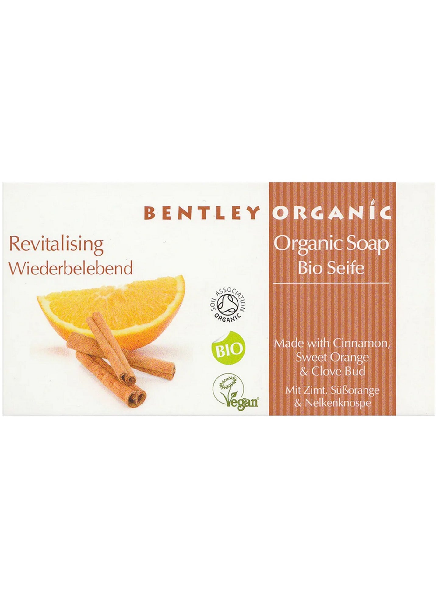 bentley organic, bud 150g, cinnamon sweet, cinnamon sweet orange, clove bud, clove bud 150g, orange clove, orange clove bud, organic soap, revitalising organic, revitalising organic soap, skin care, skincare, sweet orange, sweet orange clove