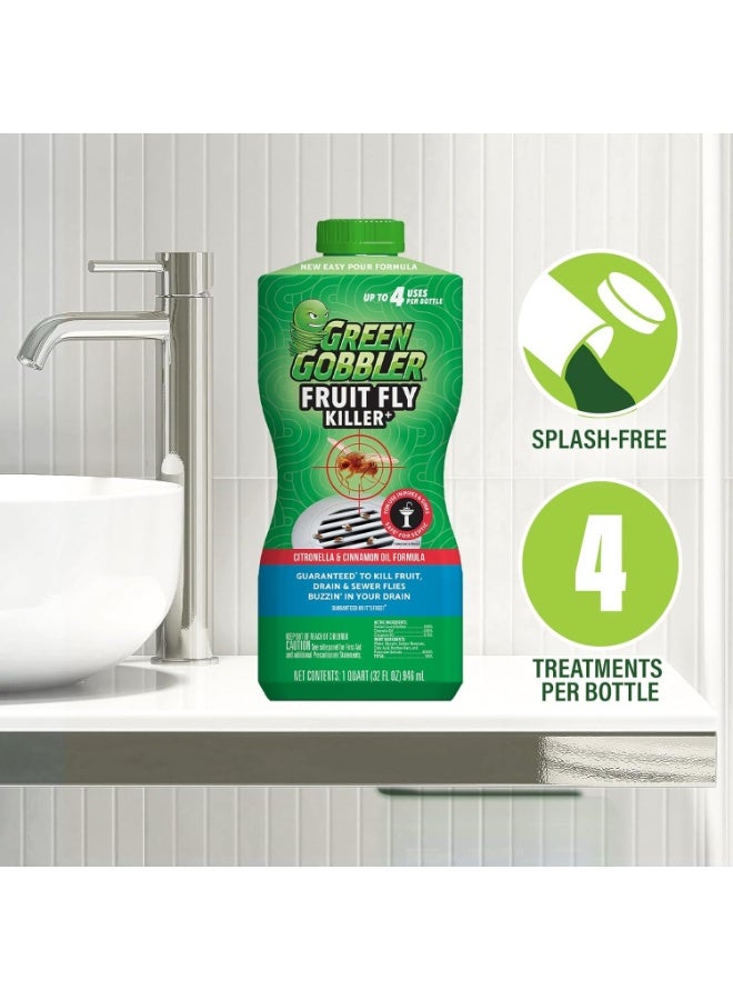 Green Gobbler Fruit Fly Killer Gel - 946 ML