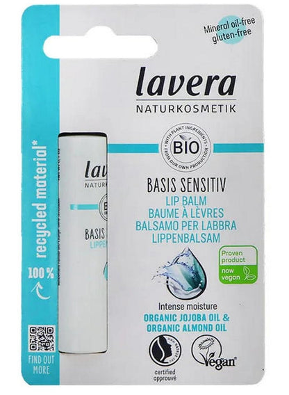 Lavera Basis Organic Sensitive Lip Balm 4.5 Gm
