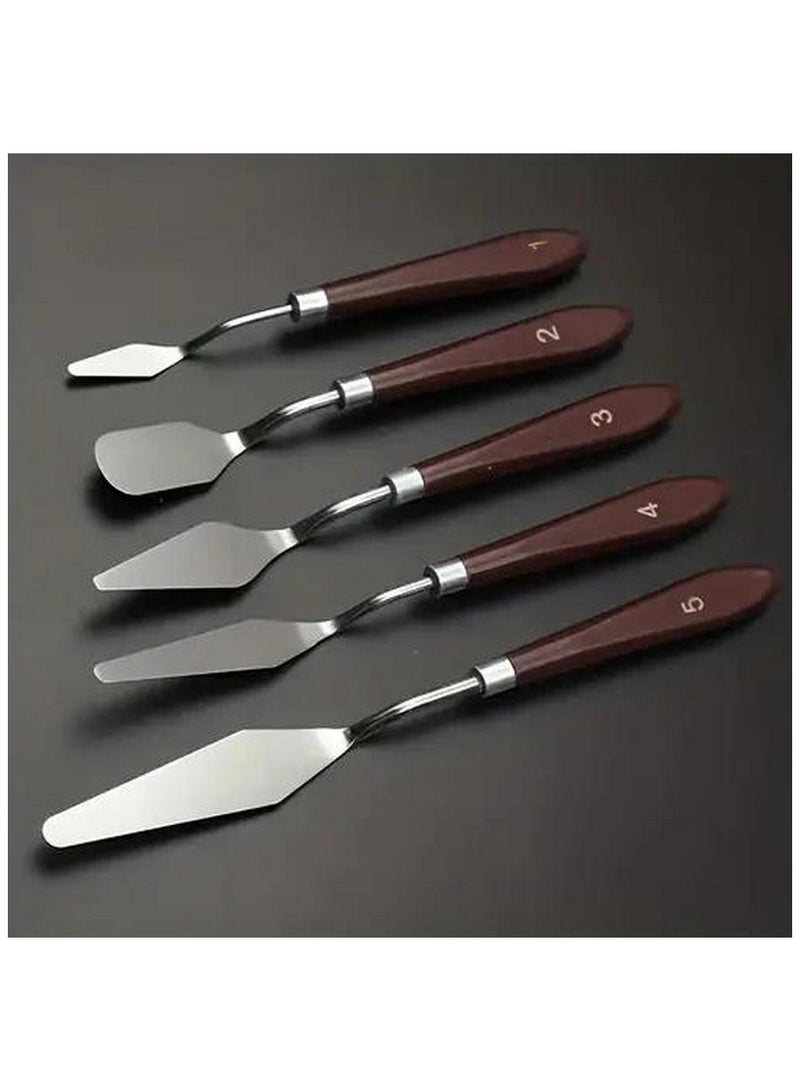 Stainless Steel Palette Knives Set - Generic