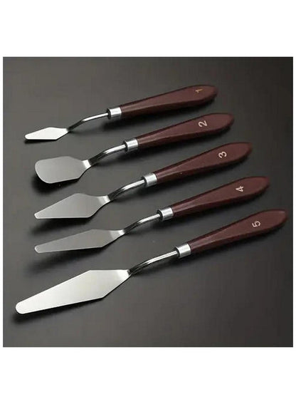Stainless Steel Palette Knives Set - Generic