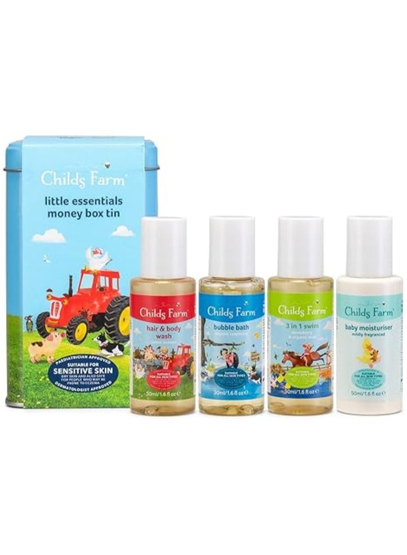Childs Farm Little Essentials Money Box Tin Gift