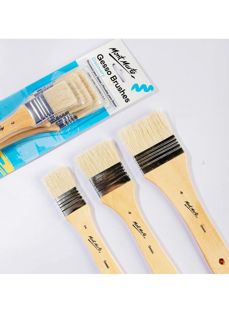 Mont Marte Gesso Brushes Discovery Set