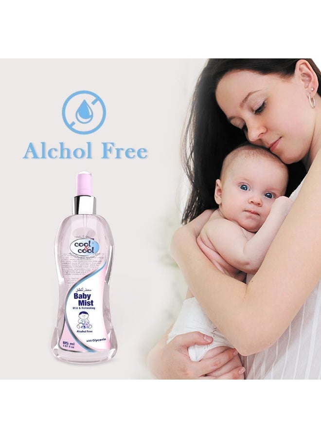 Cool & Cool Baby Mist 85 ML - Refreshing Care