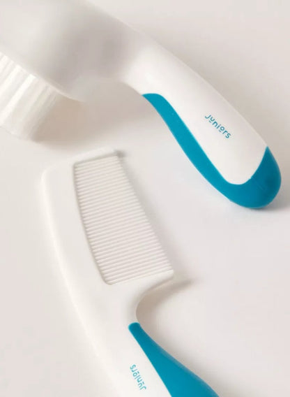 JUNIORS Ergo 2 Piece Hair Brush and Comb Set