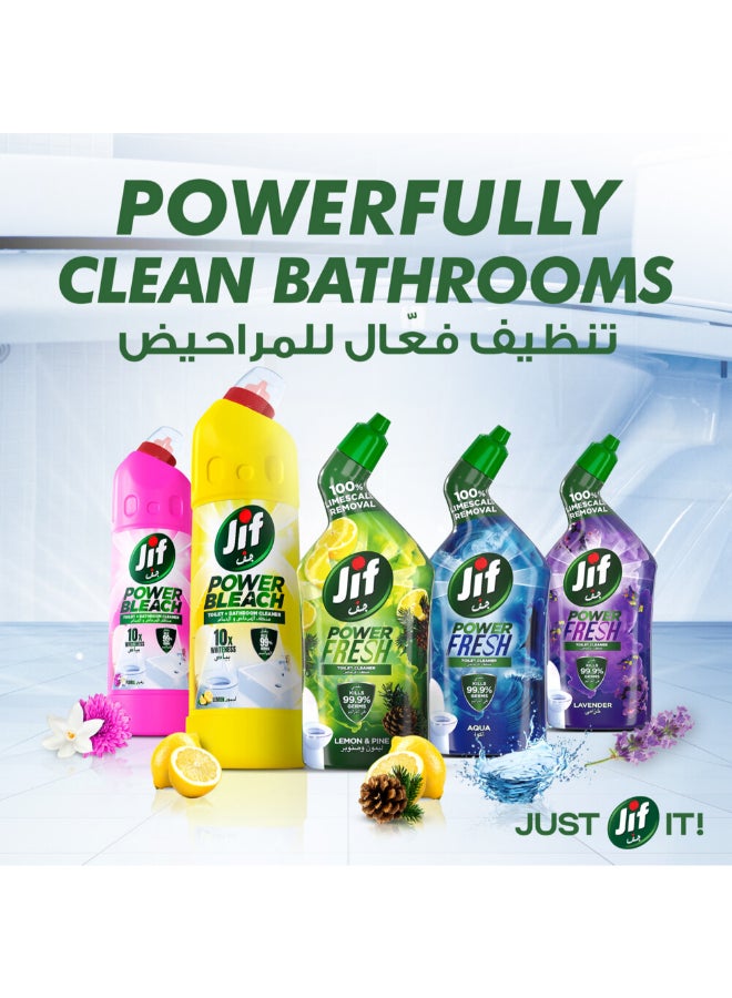 Jif Power Fresh Toilet Cleaner Lavender 750ml