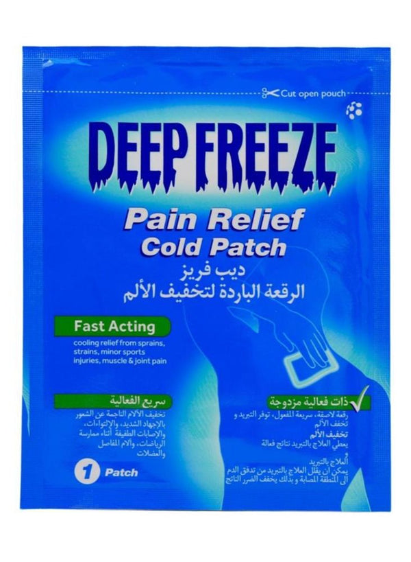Deep Freeze Pain Relief Cold Patch