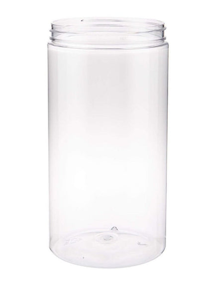 Hotpack Cookie Jar with Silver Lid 1000 ML - Set of 4