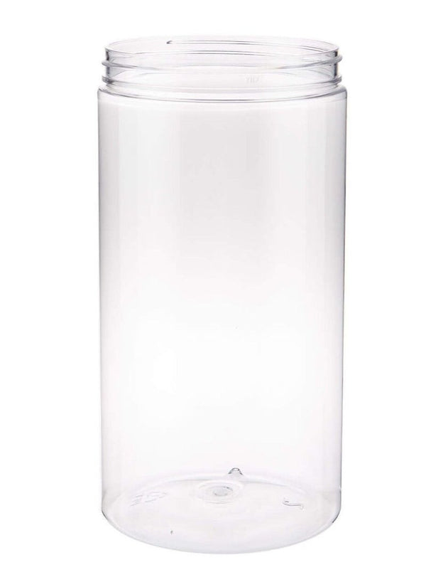 Hotpack Cookie Jar with Silver Lid 1000 ML - Set of 4