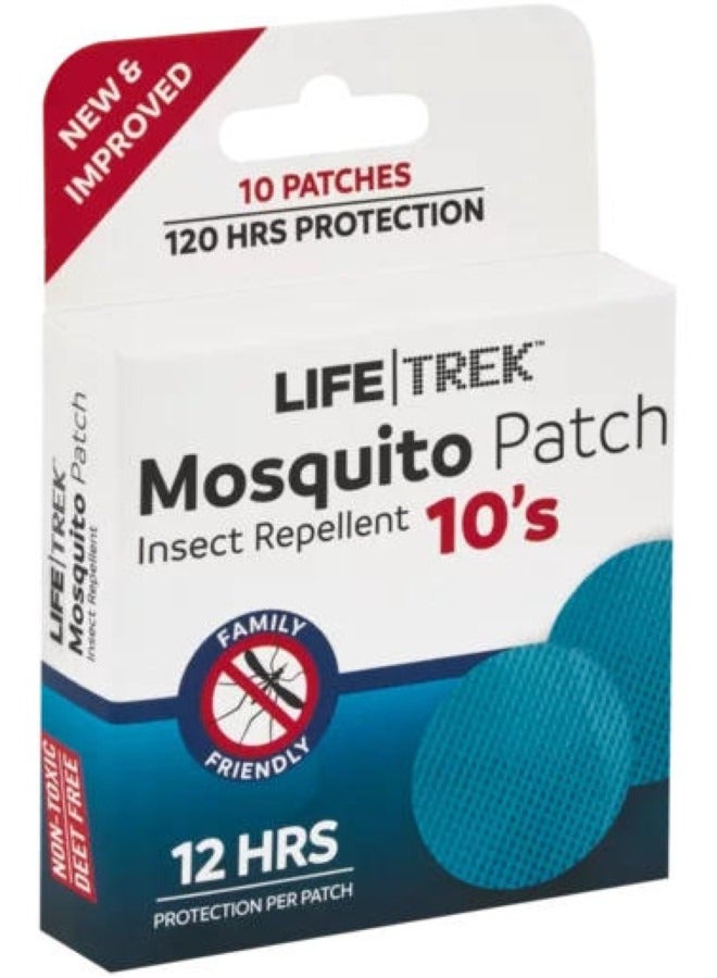 LIFE TREK Non-Woven Mosquito Patch Pack of 10
