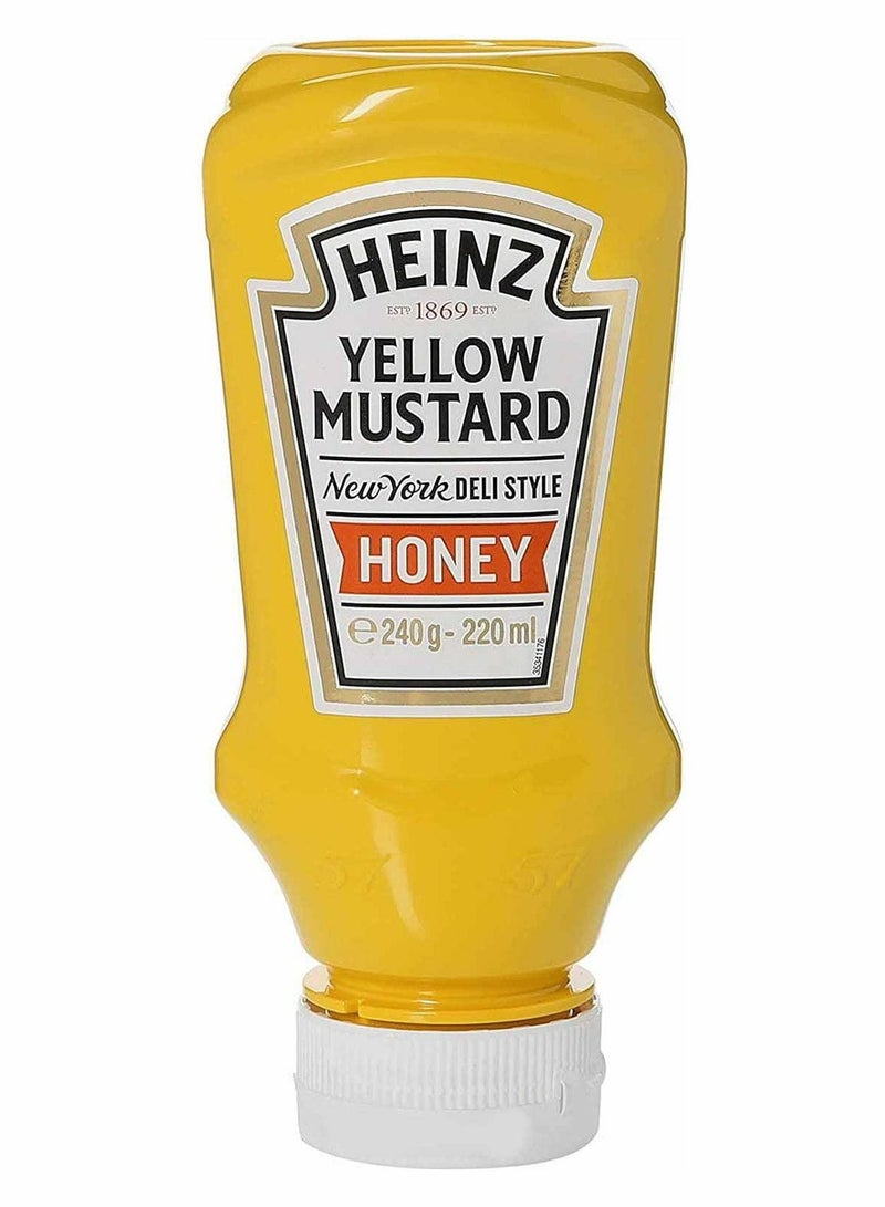 Heinz Yellow Mustard With Honey 240 G