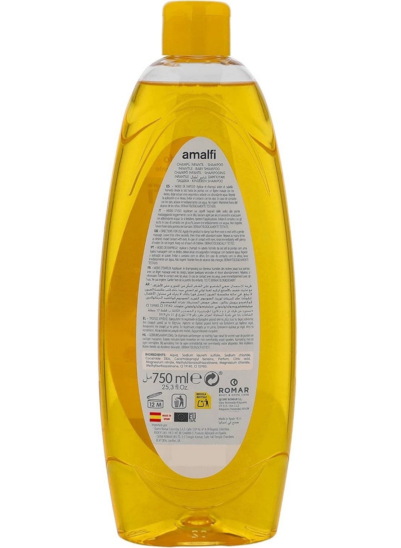 AMALFI Shampoo For Baby 750 ML