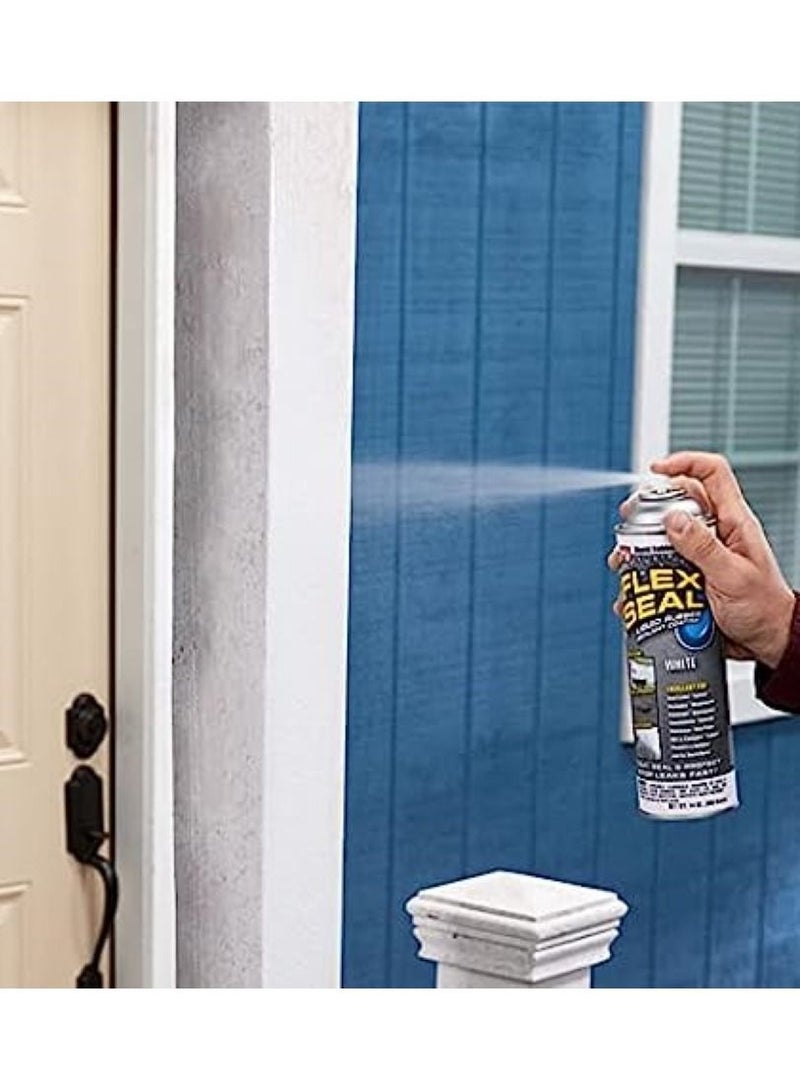Flex Seal Rubber Spray Sealant 396 Gm White