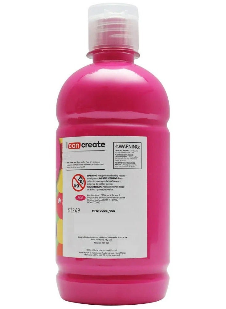 Mont Marte Poster Paint 500 ML Magenta