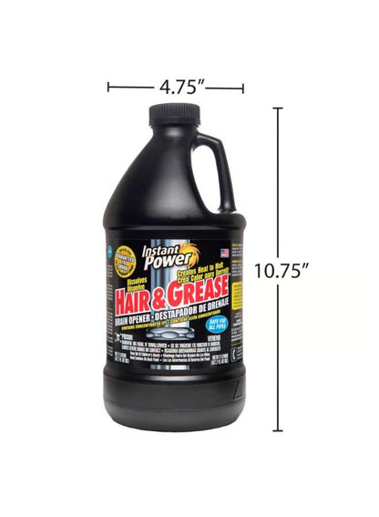 Instant Power Hair & Grease Drain Opener 2 L