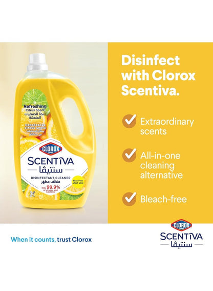 Clorox Scentiva Disinfectant Floor Cleaner 3L