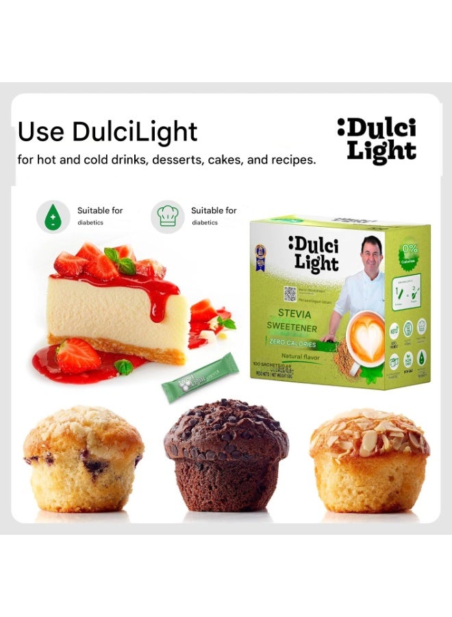 Dulci Light Stevia Sugar Substitute - Zero Calories