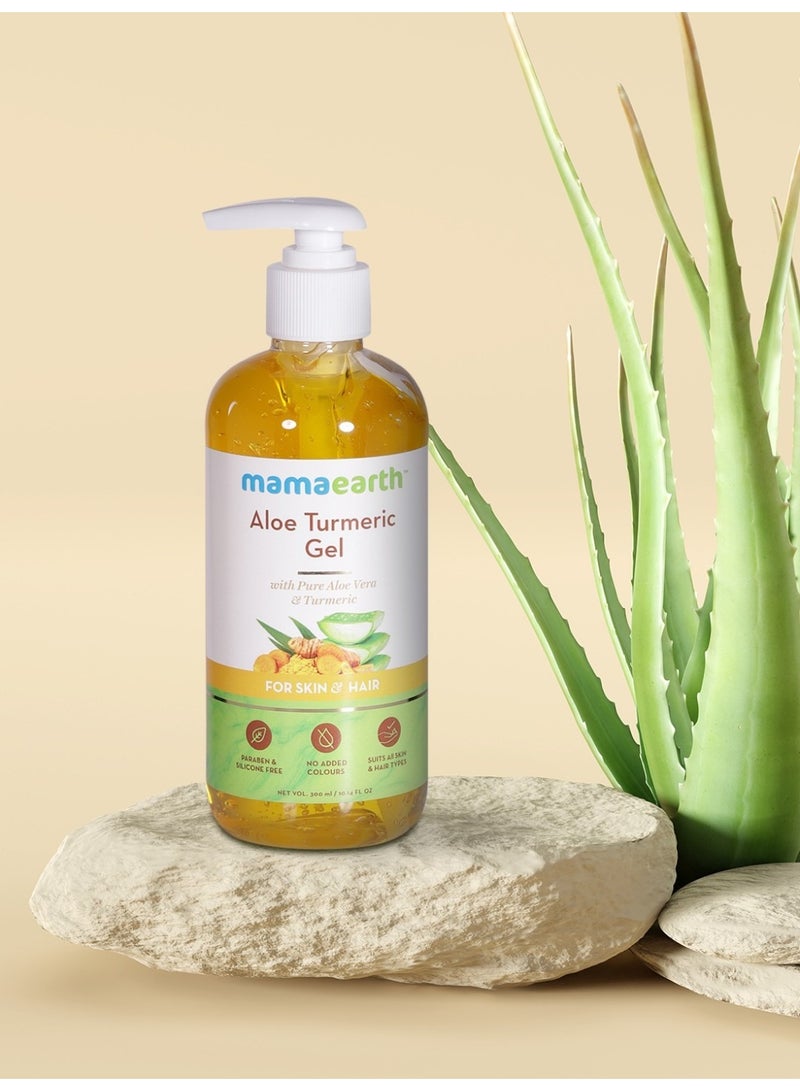 Mamaearth Aloe Turmeric Gel for Skin & Hair