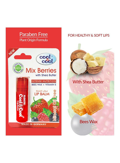 Cool & Cool Lip Balm Mix Berries - 4.6 Gram