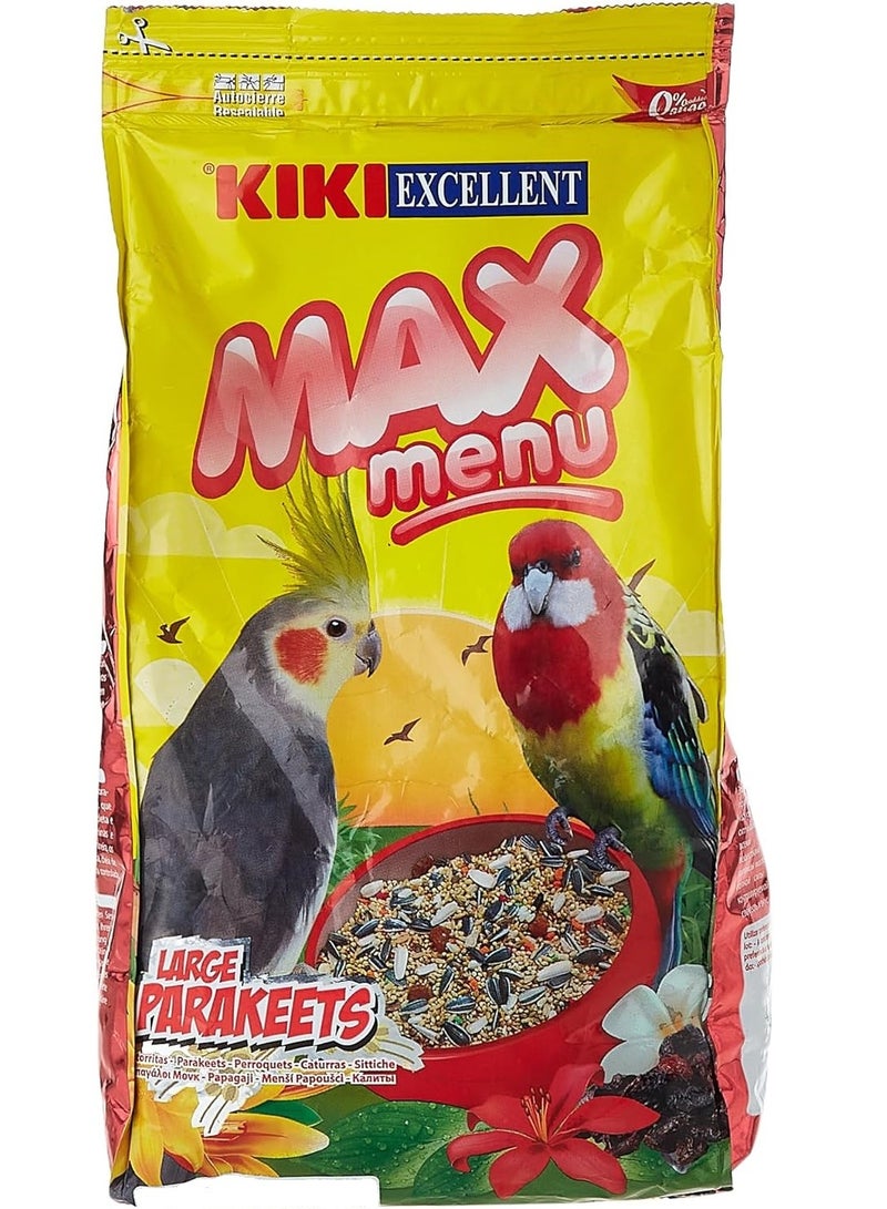 KIKI Excellent Max Menu for Large Parakeets 1 Kg
