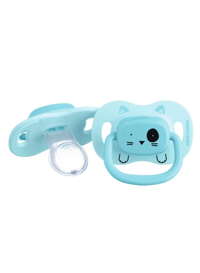Bebe Confort Reversible Silicone Soothers 18-36 Months