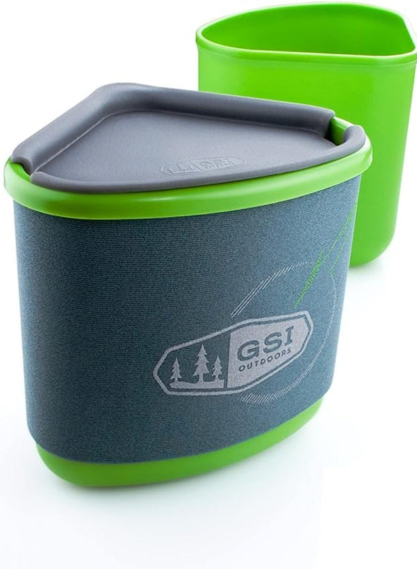 GSI Outdoors Nesting Mug & Bowl Green