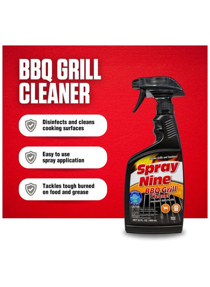 SPRAY NINE Bbq Grill Cleaner 650 ML