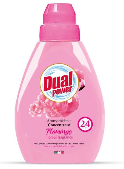 Dual Power Flamingo Fabric Softener 600 ML