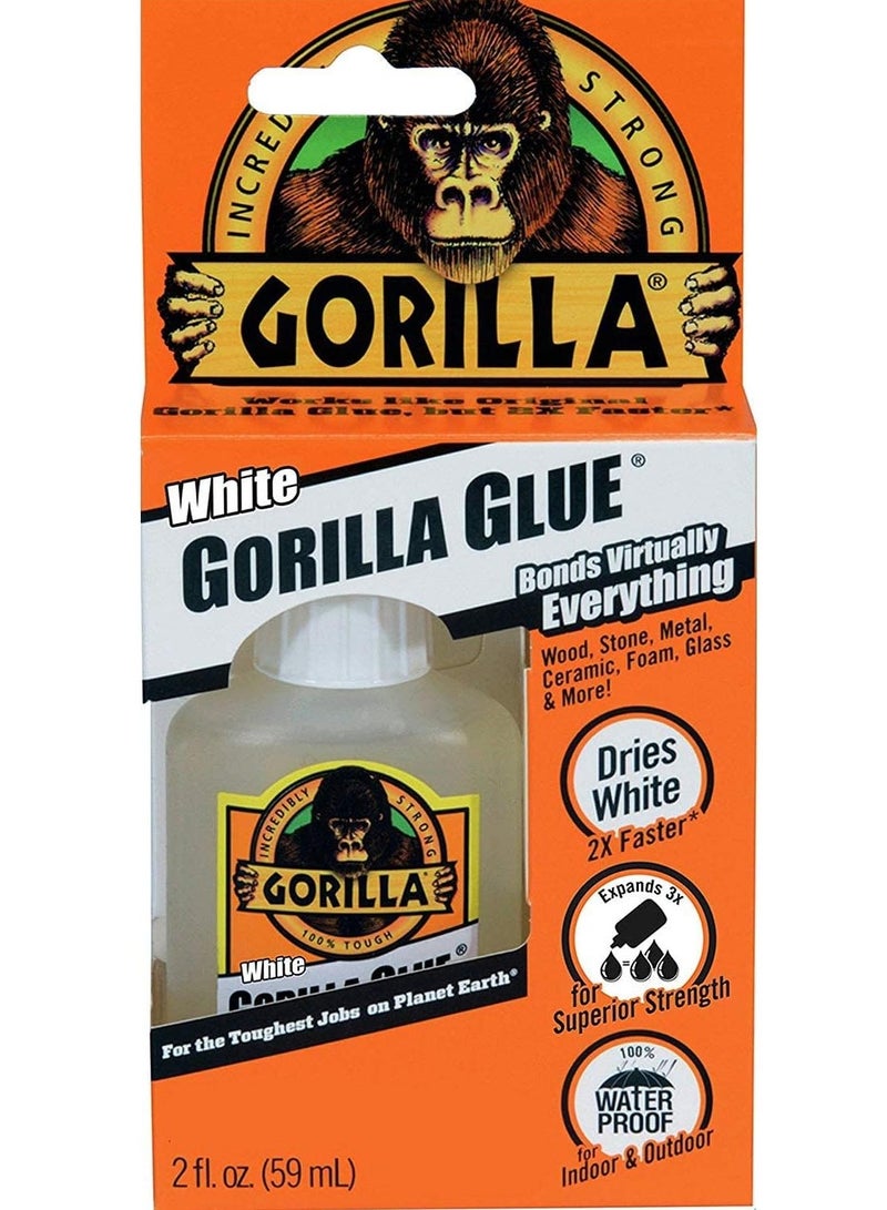 Gorilla All Purpose Glue White 59 ML - Gorilla