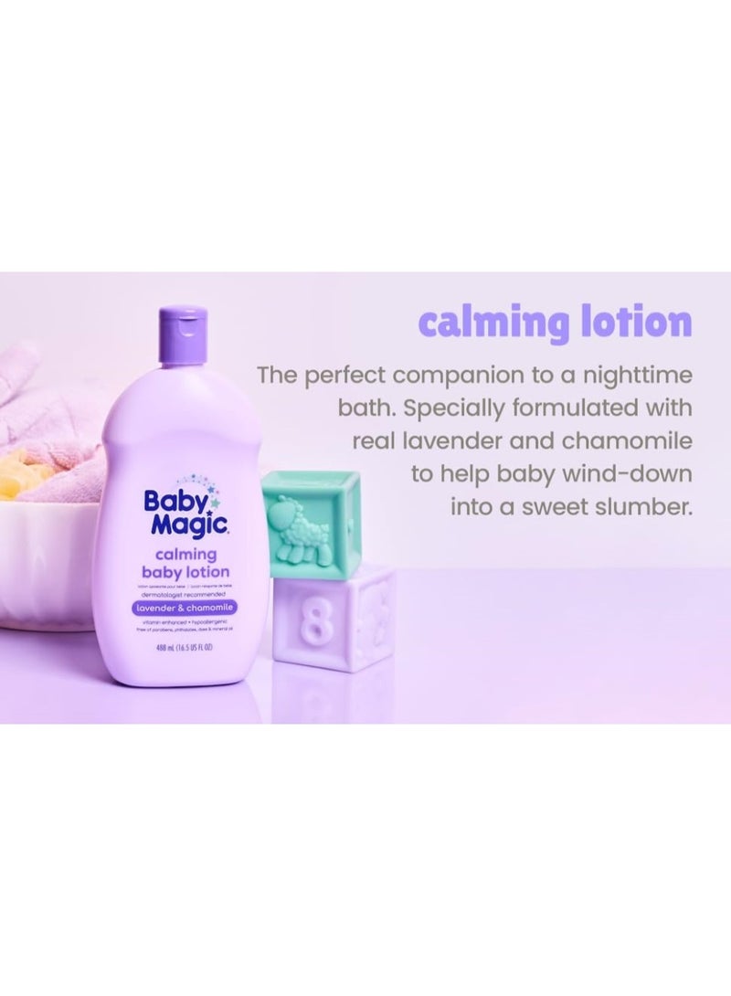 Calming Baby Lotion Lavender & Chamomile - Baby Magic
