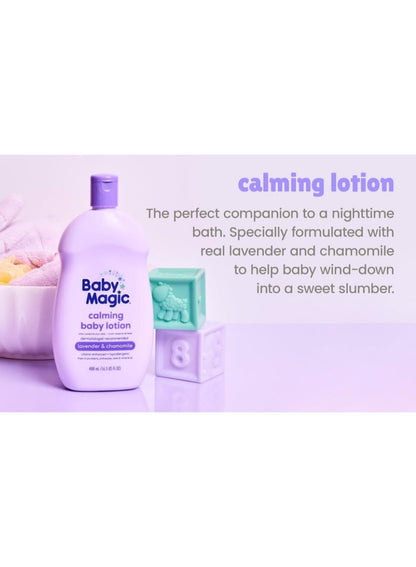 Calming Baby Lotion Lavender & Chamomile - Baby Magic