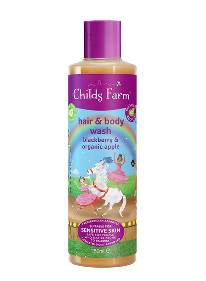 Childs Farm Blackberry & Apple Hair Body Wash 250 ml