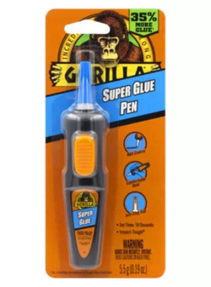 Gorilla Super Glue Pen 5.5g - Premium Adhesive