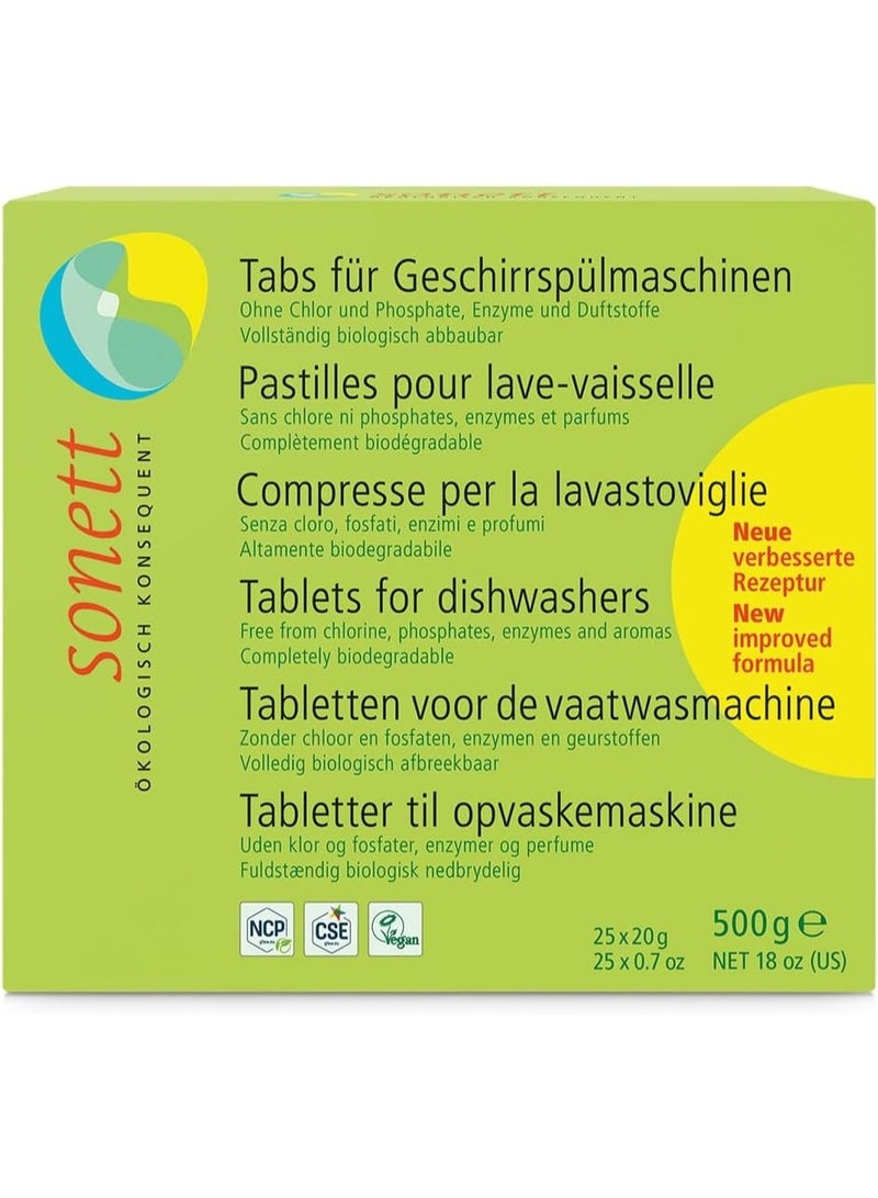 Organic Dishwasher Tablets 500g - SONETT