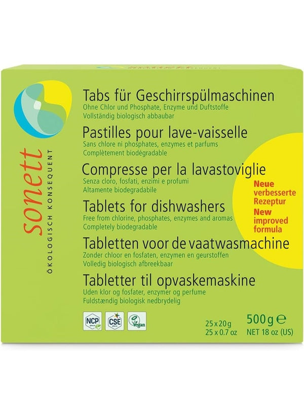 Organic Dishwasher Tablets 500g - SONETT
