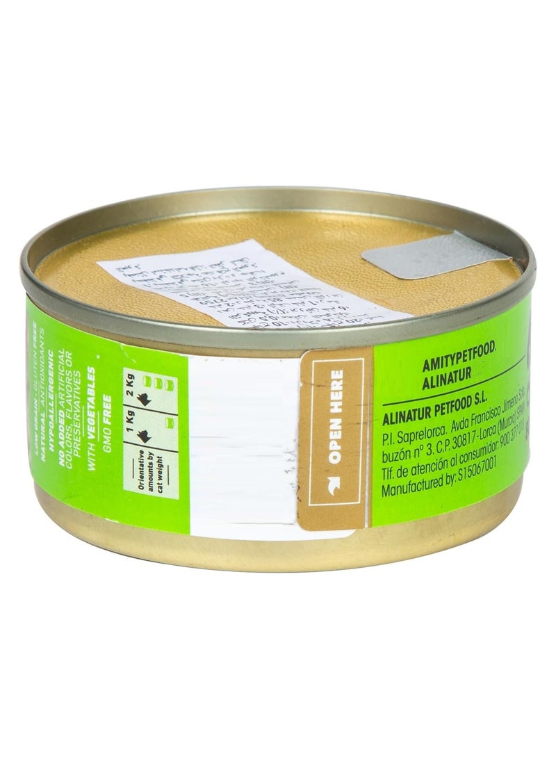 Amity Chicken & Peas Cat Food 80g