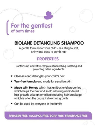 Biolane Kids Detangling Shampoo 250 ML