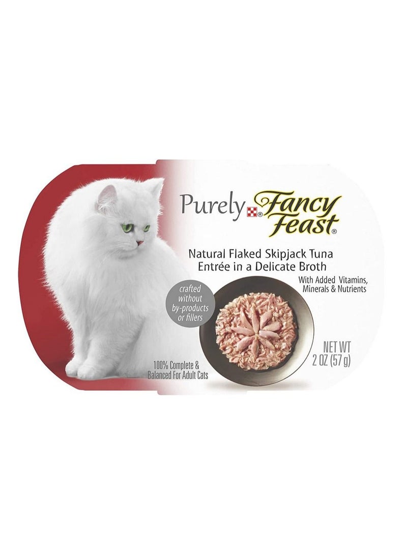 Fancy Feast Purely Natural Tuna 57g - Premium Cat Food