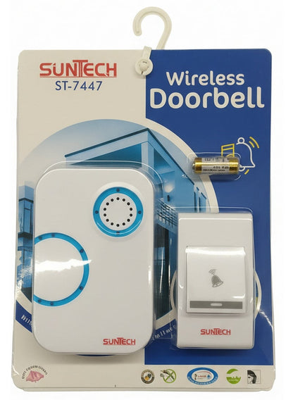 Suntech Wireless Doorbell with Blue LED Indicator