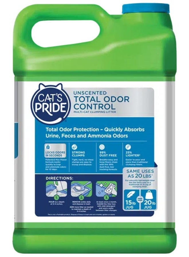 Cat's Pride Unscented Cat Litter 6.8 Kg