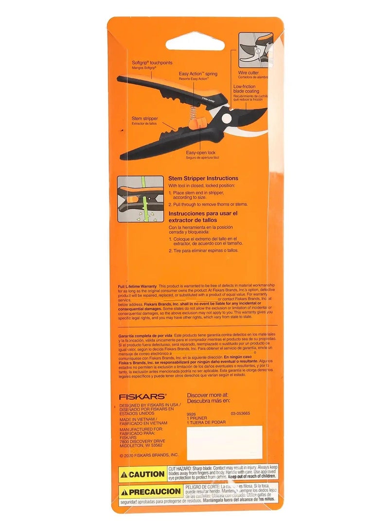 Fiskars Floral Pruner - Premium Cutting Tool