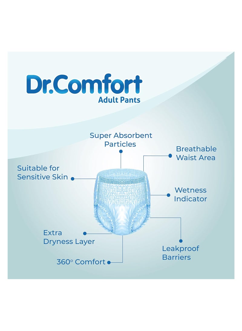 Dr. Comfort Large Adult Diaper Pants