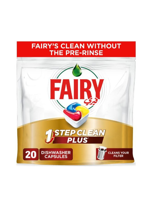 Fairy 1 Step Clean Plus Dishwasher Tablets