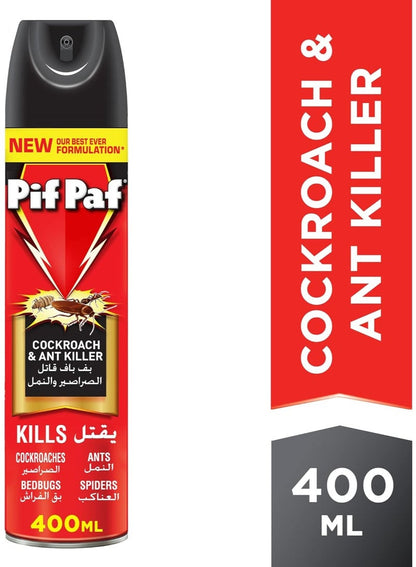 Pif Paf Cockroach & Ant Killer Spray 400 ML