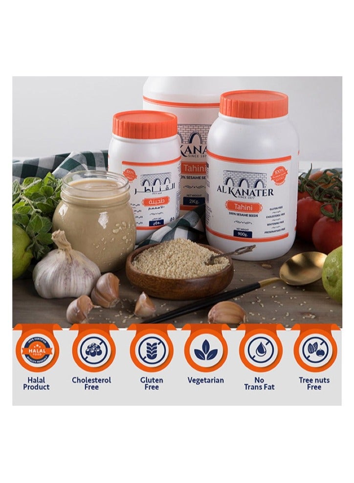 Al Kanater Tahini Sesame Paste 450 Grams