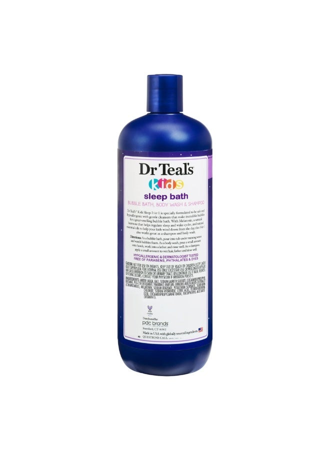 Dr Teal's 3-in-1 Bubble Bath & Body Wash